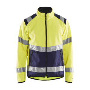 softshell jack High Vis - BLAKLADER WORKWEAR - BL4877