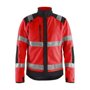 Winddicht fleece werkjas High Vis - BLAKLADER WORKWEAR - BL4888