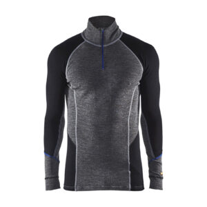 Onderhemd met halve rits merinowol WARM - BLAKLADER WORKWEAR - BL4899