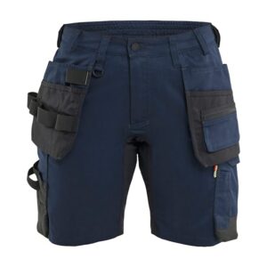 Dames werkshort 2-weg stretch met gereedschapszakken - BLAKLADER WORKWEAR - BL7133