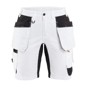 Dames schilderswerkshort met stretch en gereedschapszakken - BLAKLADER WORKWEAR - BL7233