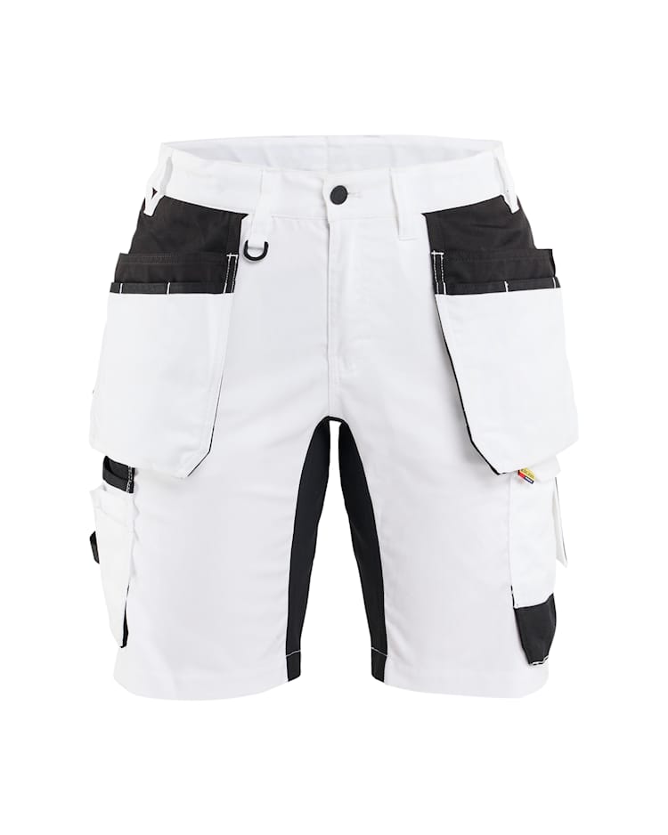 Dames schilderswerkshort met stretch en gereedschapszakken - BLAKLADER WORKWEAR - BL7233