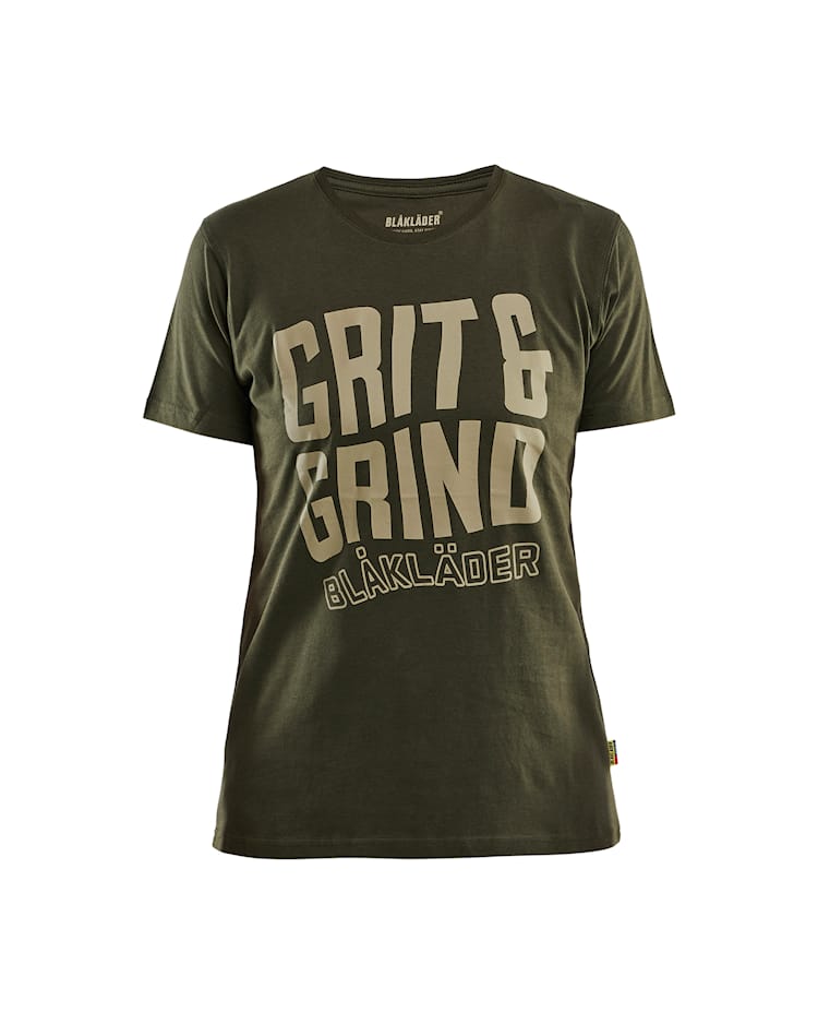 Dames T-shirt Grit & Grind - BLAKLADER WORKWEAR - BL9409