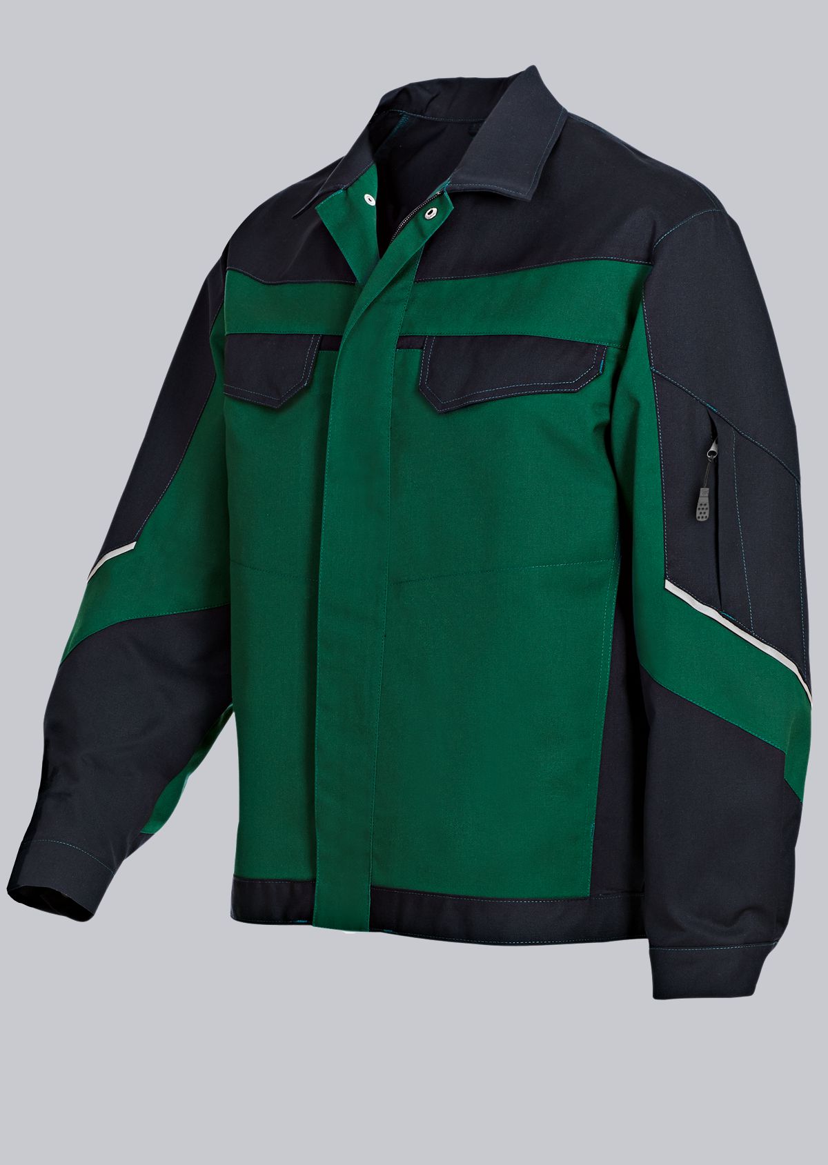 Werkjack met blinde knopen - BP - 1607-559-74