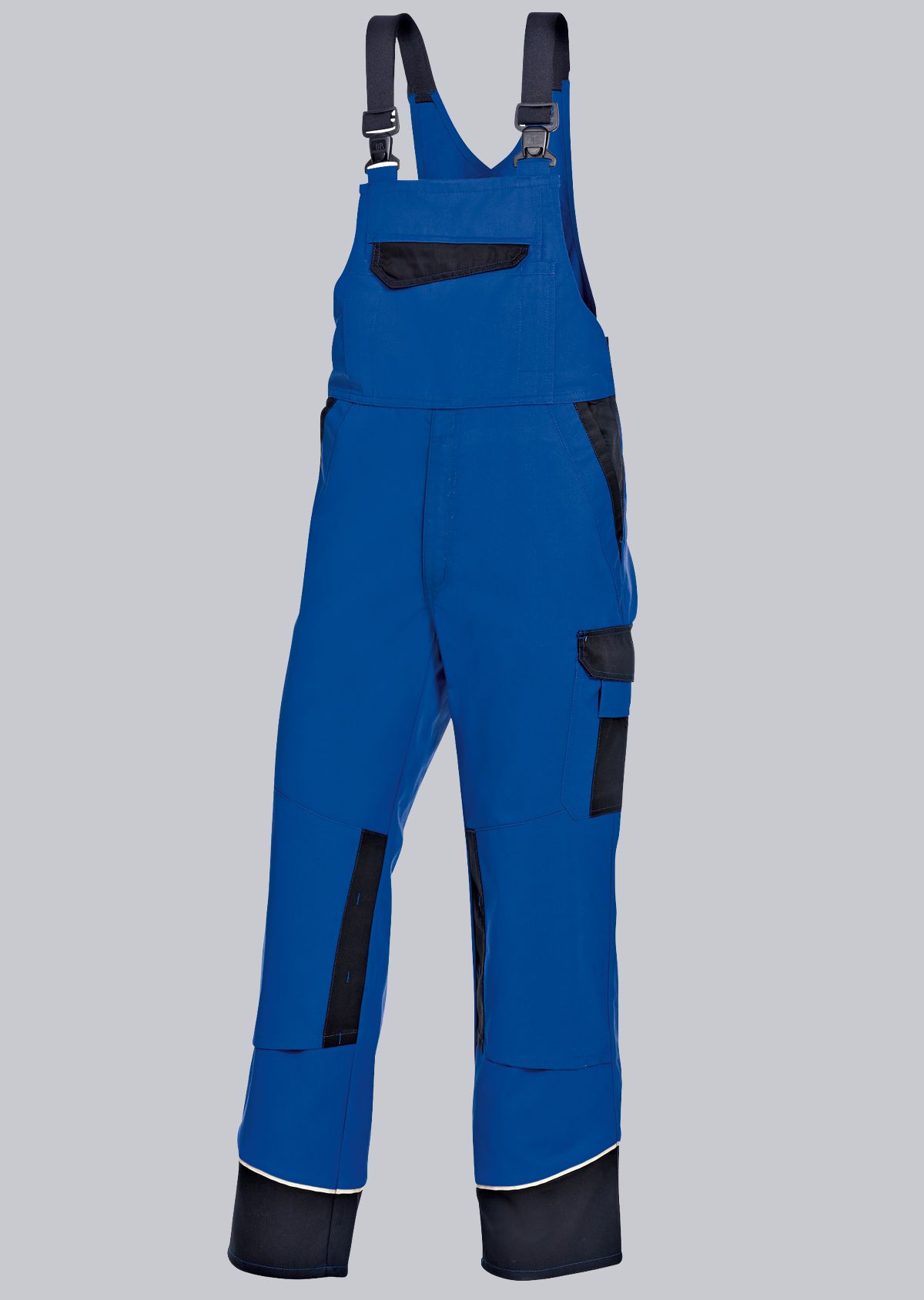 tuinbroek met blinde knopen en kniezakken - BP - 1608-559-13
