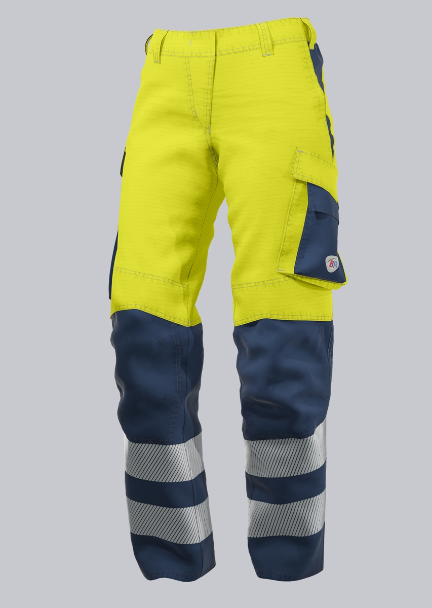 Lichte multinorm-werkbroek met hoge zichtbaarheid APC2 voor dames - BP - 2246-590-6614