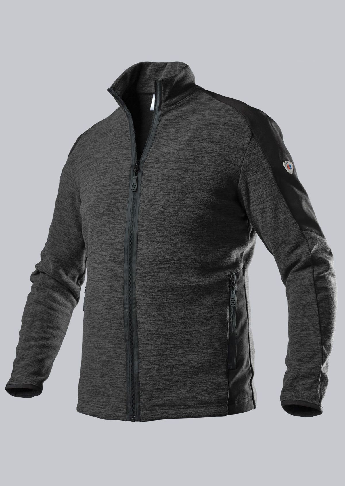 Space-dyed fleece werkjas - BP - 1829-040-0513