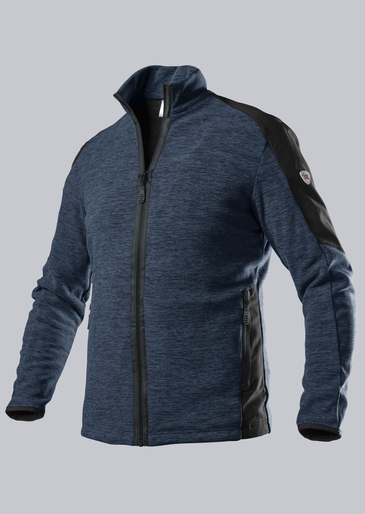 Space-dyed fleece werkjas - BP - 1829-040-0113