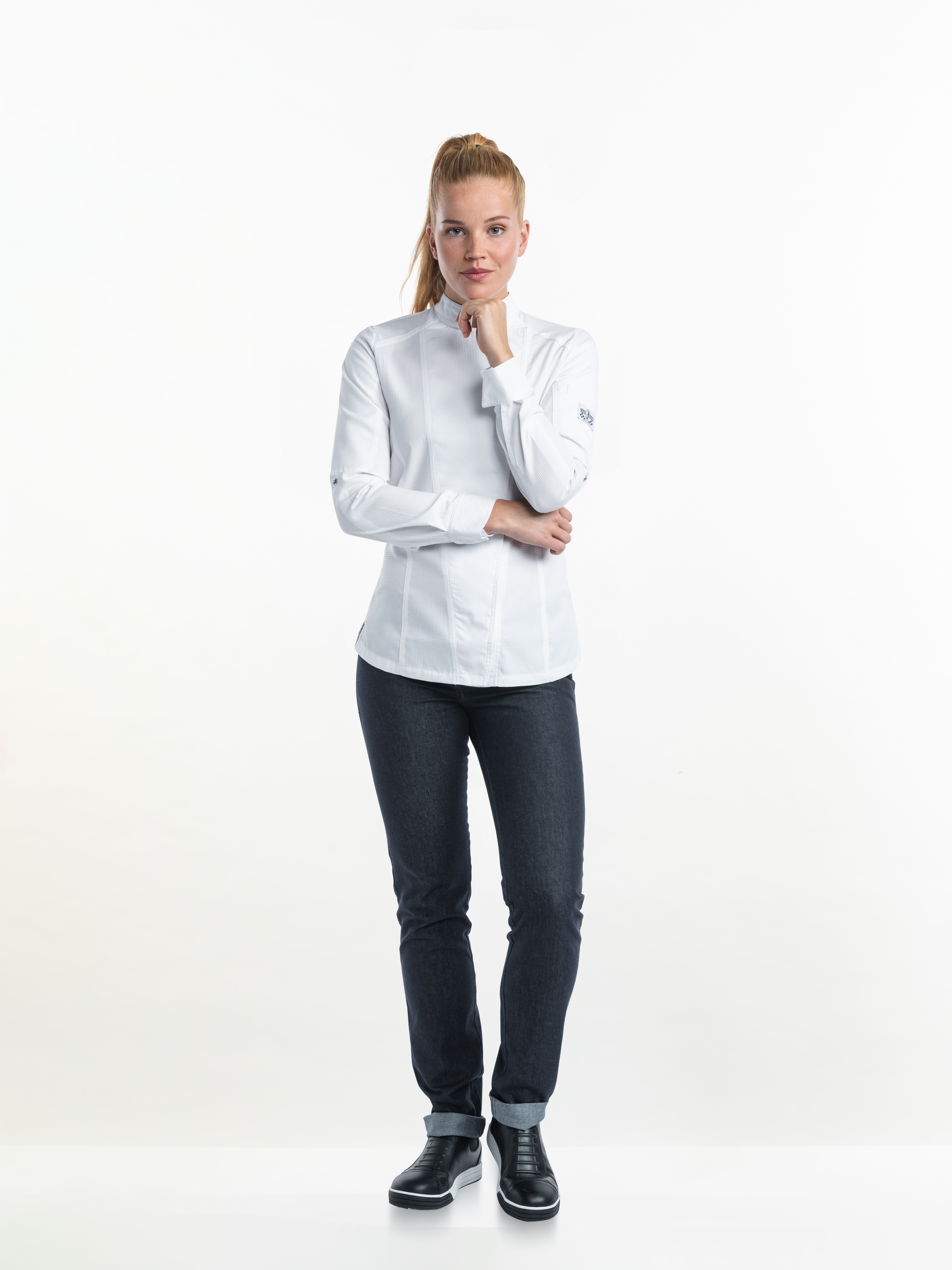 Lady Biker SFX White - Chaud Devant - CD-257 - Afbeelding 5