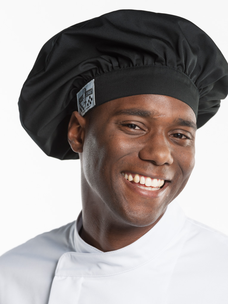 Chef Hat Nero - Chaud Devant - CD-314
