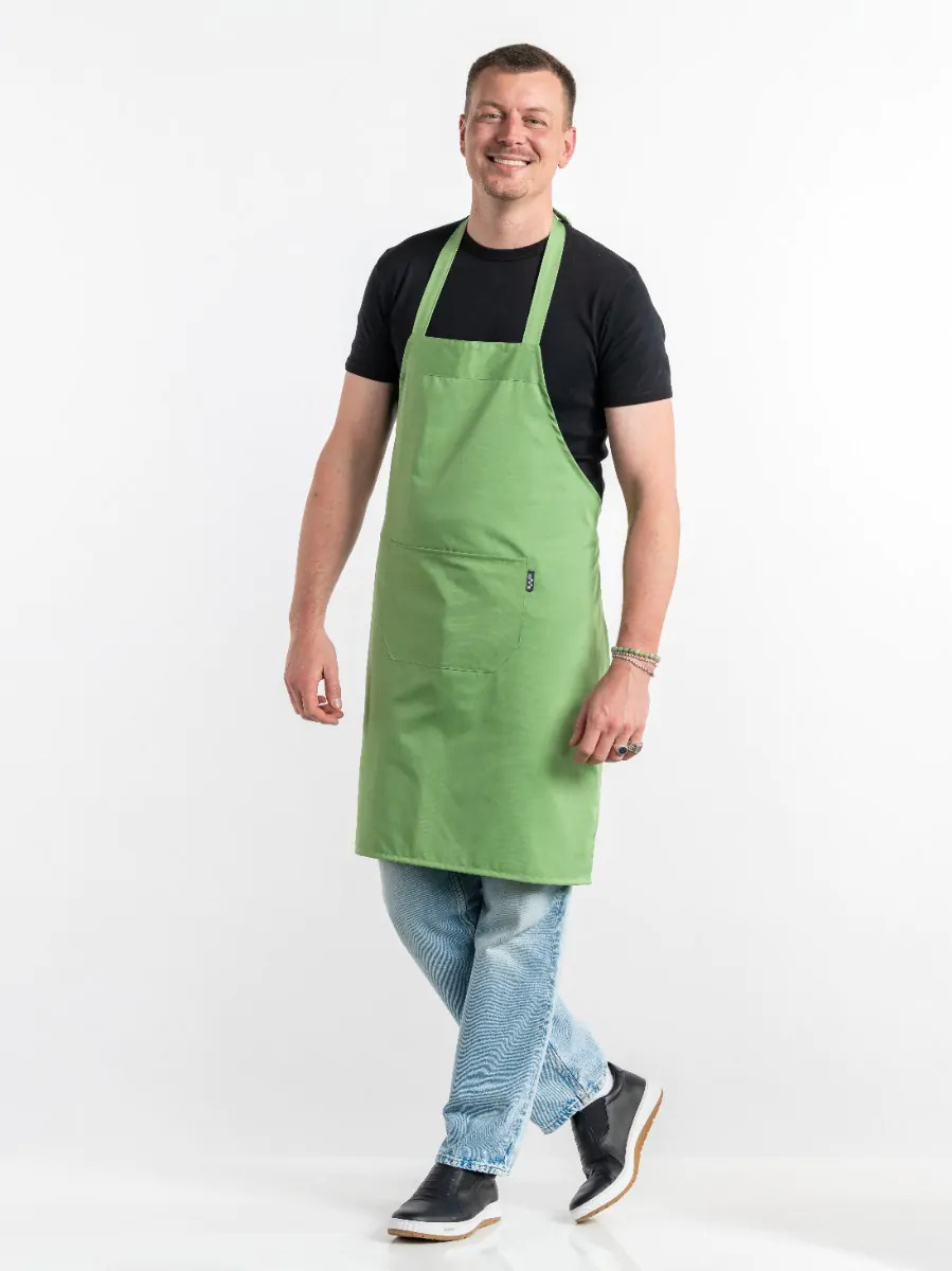 Bib Apron Matcha - - 87 - Chaud Devant - CD-589