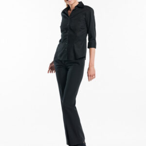 Women Black Stretch 3/4 Sleeve - Chaud Devant - CD-611