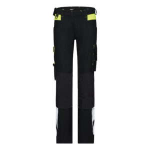 Canton Women werkbroek met stretch en kniezakken voor dames - DASSY - DA-201136