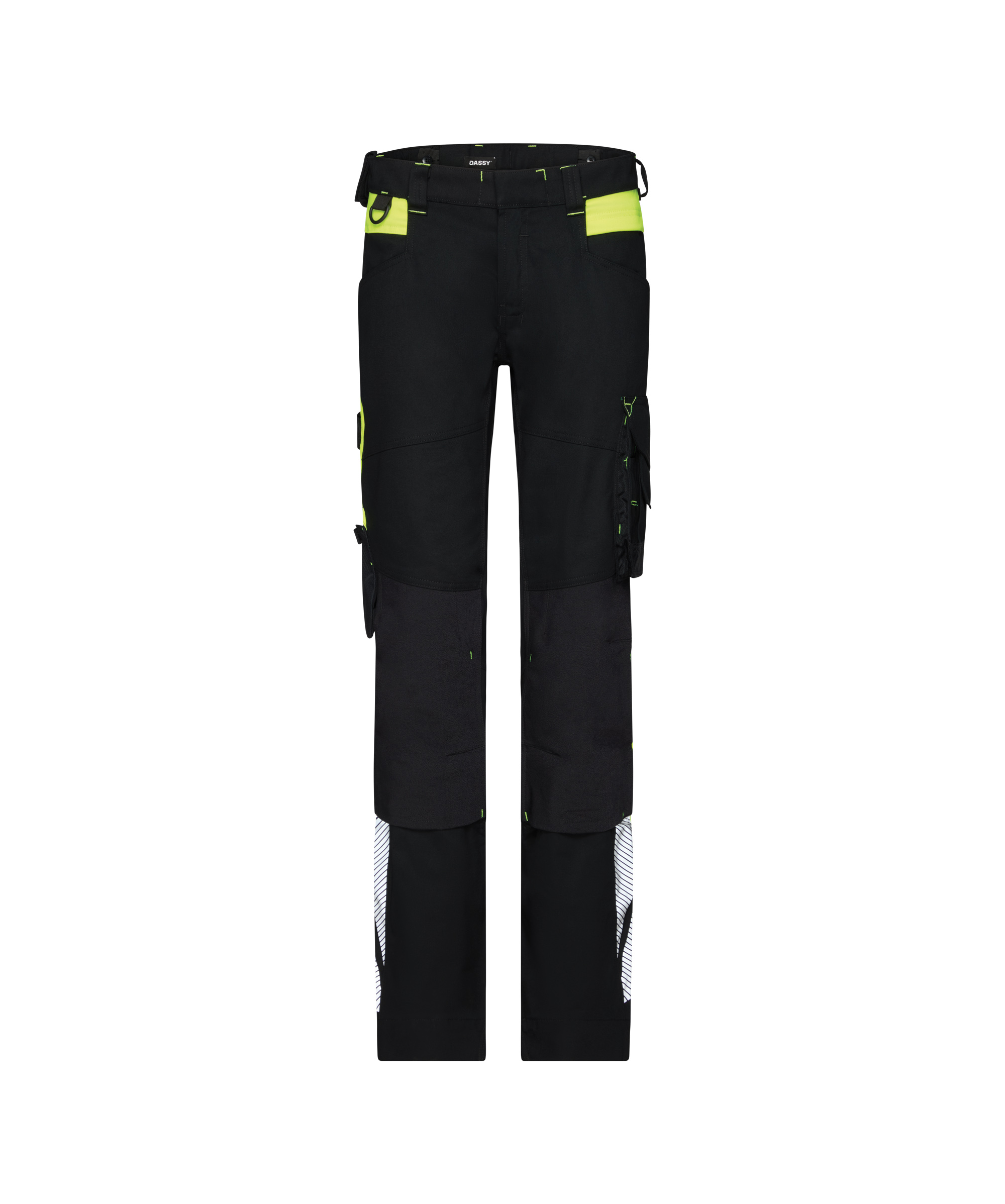 Canton Women werkbroek met stretch en kniezakken voor dames - DASSY - DA-201136