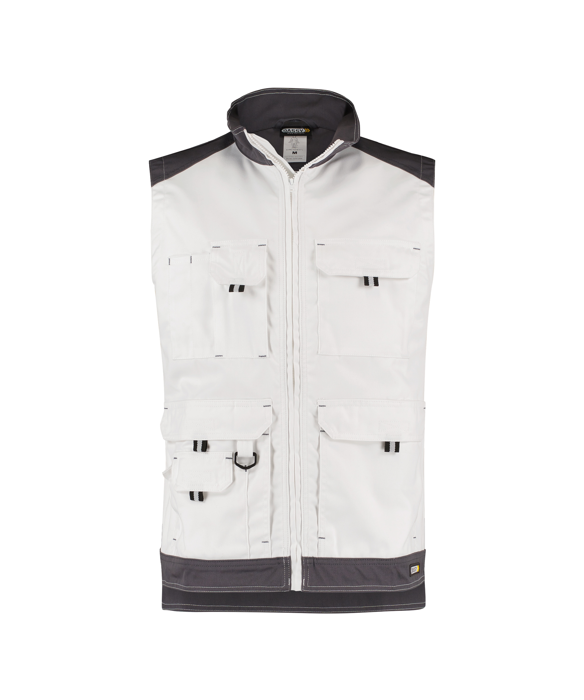 Faro Tweekleurige mouwloze werkvest - DASSY - DA-350077