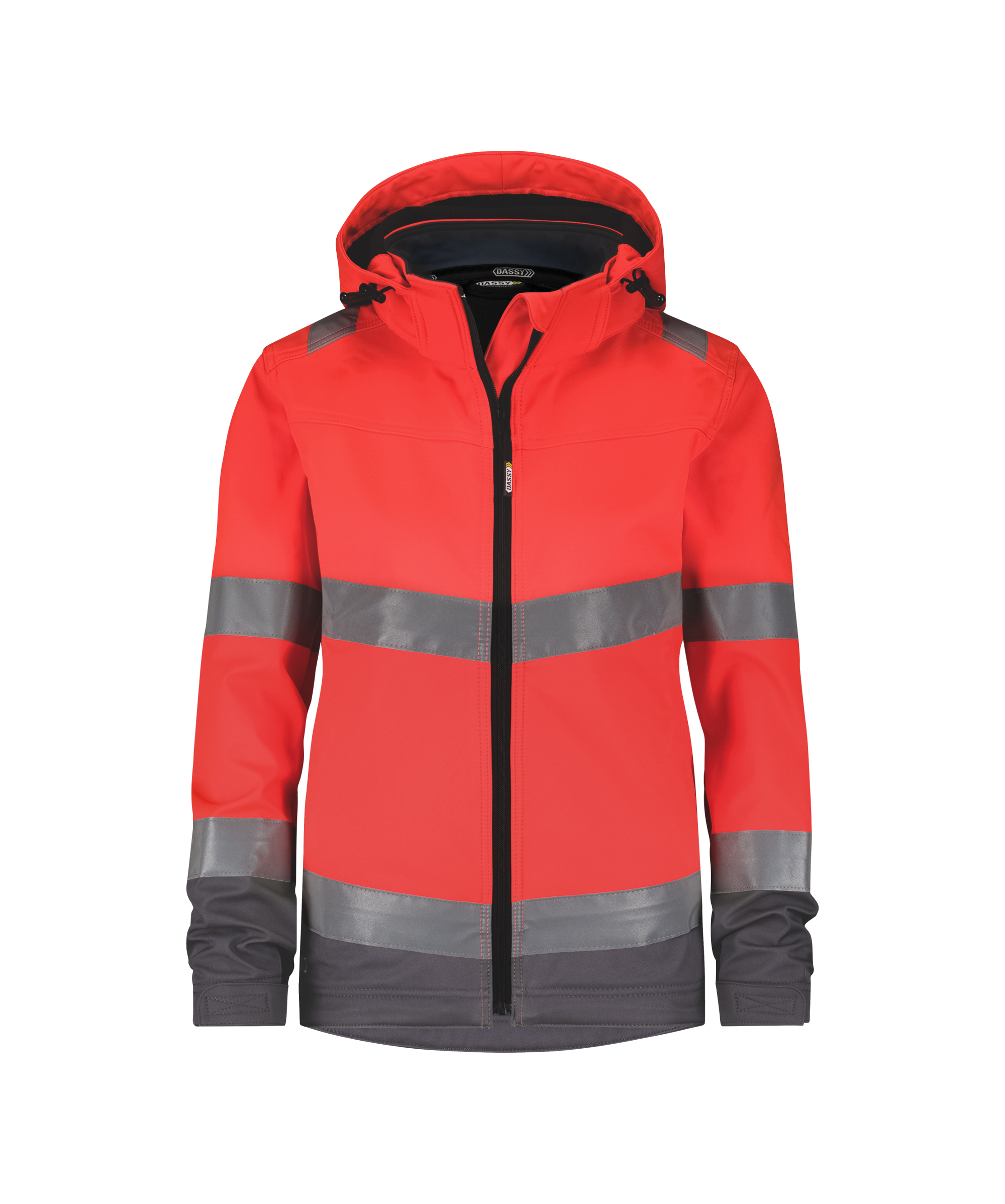 Malaga Women Hogezichtbaarheidssoftshellwerkjas voor dames - DASSY - DA-300466