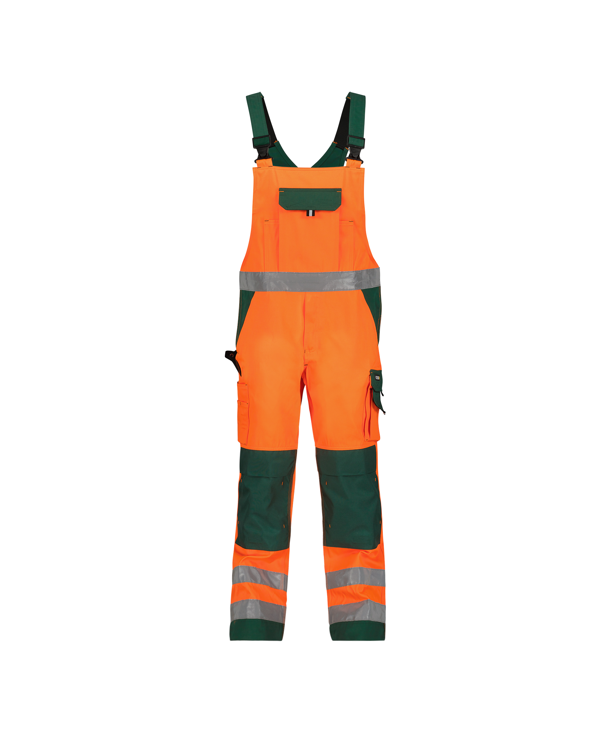 Toulouse Hoge zichtbaarheidsbretelwerkbroek met kniezakken - DASSY - DA-400127