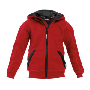 Watson Kids Sweater met lange rits en kap - DASSY - DA-300391