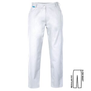 hidda dames 5 pocket broek de berkel db 7908 001 wit, 40