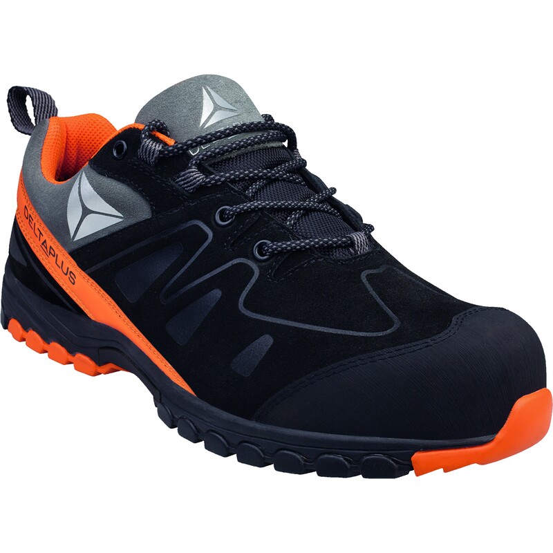 lage werkschoen - Leder - Splitleder-Fluweel - Zool : EVA/Nitril - DELTAPLUS - BROOKLYNS3
