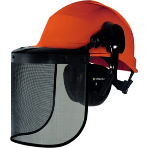 Specifieke veiligheidshelm - HDPE, Polypropyleen - Niet geventileerd - Deze kit bevat : 1x ZIRCON1, 1x SUZUKA2, 1x VISORHOLDER, 1x VISORG - DELTAPLUS - FORESTIER3