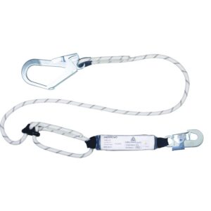 Gevlochten touw - Gegalvaniseerd staal, Polyester - DELTAPLUS - AN208R2AD