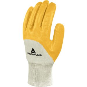 Gesneden en genaaide handschoen met coating - Nitril patronen - DELTAPLUS - NI015