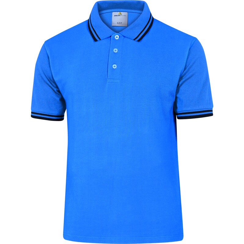 Poloshirt - Piqué mesh - 100% katoen - DELTAPLUS - AGRA