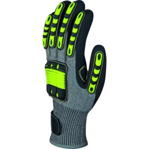 Gebreide handschoen met coating - Dubbellaags nitril - DELTAPLUS - VV913