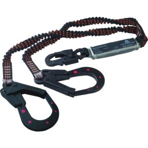 Elastische riem, versterkte lussen - Polyester, Staal met kunststof ommanteling - DELTAPLUS - AN245200PRR