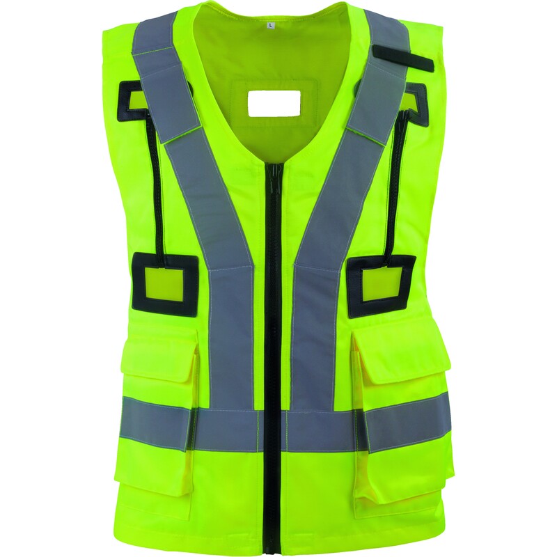 Vest met hoge zichtbaarheid voor harnas - 80% polyester - 20% katoen - DELTAPLUS - HARVESGI