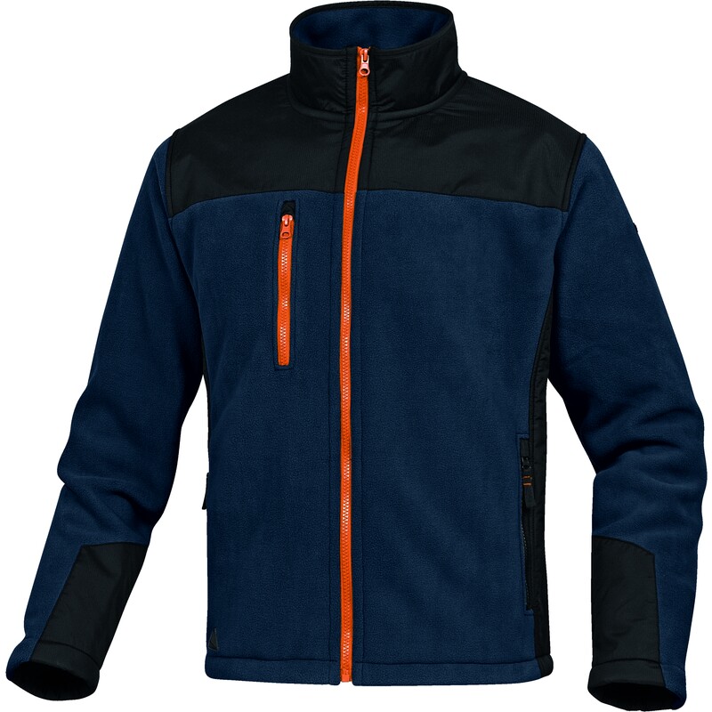Fleece vest - Fleece - 100% polyester - 2 gelamineerde lagen | Ripstop - 100% polyester | Pongee - 100% polyester - DELTAPLUS - BRIGHTON2