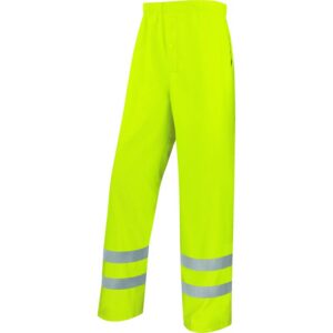 Waterdichte werkbroek met hoge zichtbaarheid - Steun - 100% polyester - Polyurethane coating, 200g/m² - DELTAPLUS - 900PANHV