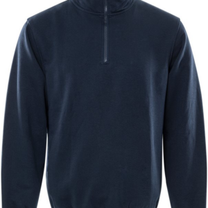 Sweatshirt met korte ritssluiting 1737 SWB - FRISTADS - FR116774