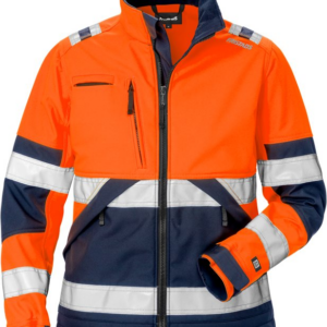 Hi vis softshelljack dames klasse 2 4183 WYH - FRISTADS - FR125023