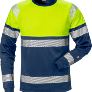Hi vis T-shirt met lange mouwen klasse 1 7519 THV - FRISTADS - FR129513