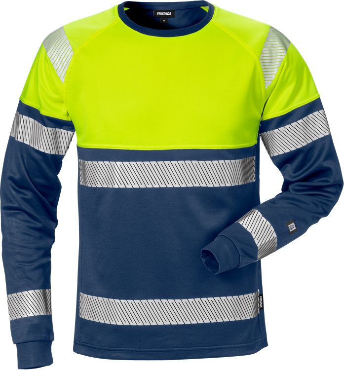 Hi vis T-shirt met lange mouwen klasse 1 7519 THV - FRISTADS - FR129513