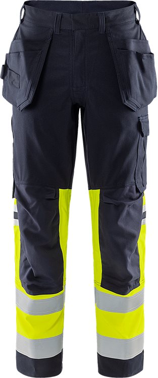 Flamestat Hi vis werkbroek stretch klasse 1 2163 ATHF - FRISTADS - FR129519