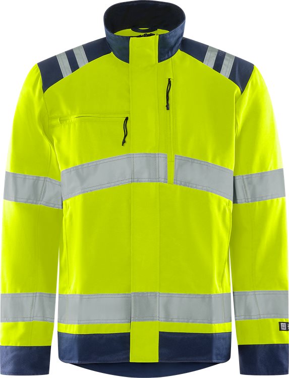 Hi vis Green jack klasse 3 4067 GPLU - FRISTADS - FR131976