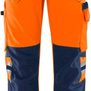 Hi vis Green werkbroek klasse 2 2641 GPLU - FRISTADS - FR131981
