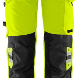 Hi vis Green werkbroek stretch klasse 2 2644 GSTP - FRISTADS - FR134188
