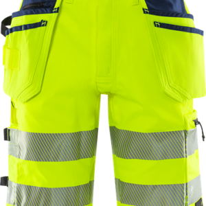 Hi vis Green stretch korte werkbroek klasse 2 2646 GSTP - FRISTADS - FR134191