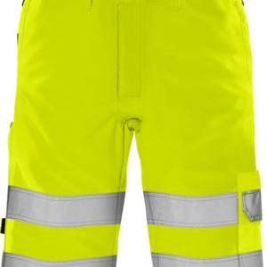 Hi vis Green korte werkbroek klasse 2 2650 GPLU - FRISTADS - FR134240