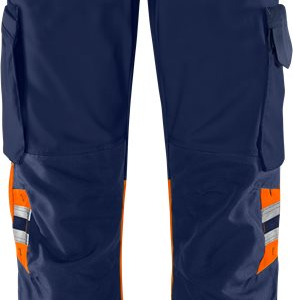 Hi vis Green werkbroek klasse 1 2668 GPLU - FRISTADS - FR134271