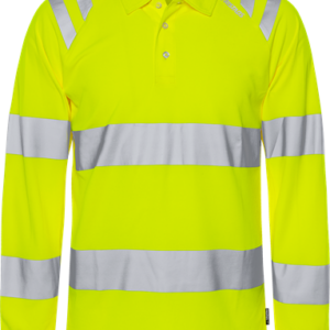 Hogezichtbaarheids poloshirt met lange mouw klasse 3 7864 GPST - FRISTADS - FR301260