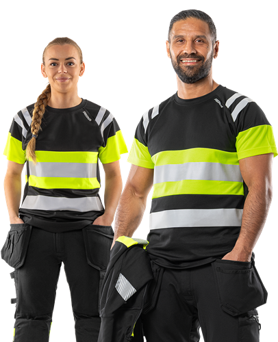 High vis T-shirt klasse 1 7880 GPST - FRISTADS - FR301752