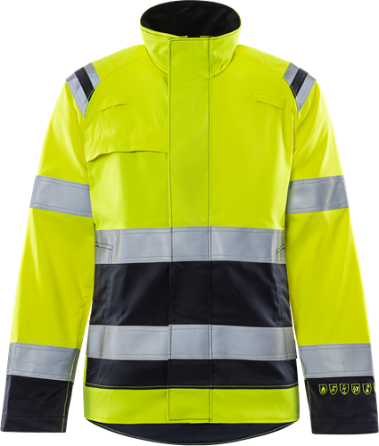 Flamestat high vis stretchjack dames klasse 3 4161 ATHF - FRISTADS - FR301777