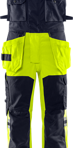 Flamestat high vis craftsman stretch bretelwerkbroek klasse 2 1170 ATHF - FRISTADS - FR301782