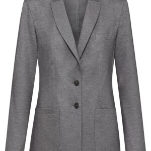 Dames jersey lange blazer regular fit Casual - GREIFF - 1449-2155