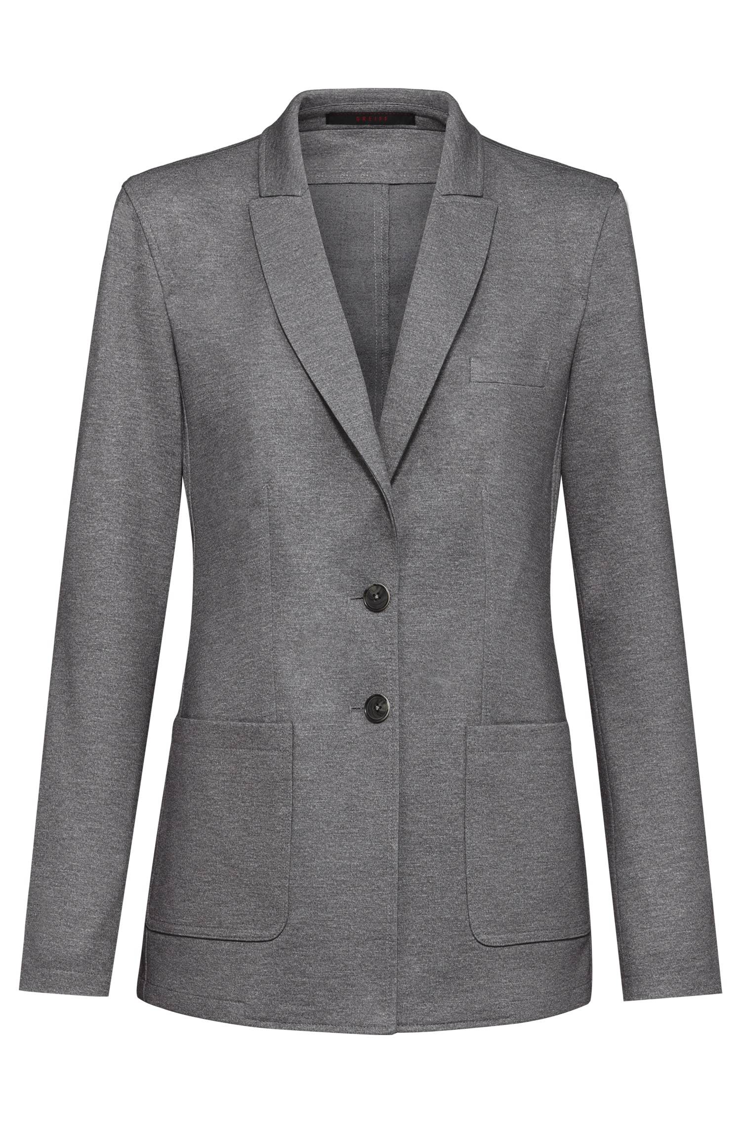 Dames jersey lange blazer regular fit Casual - GREIFF - 1449-2155